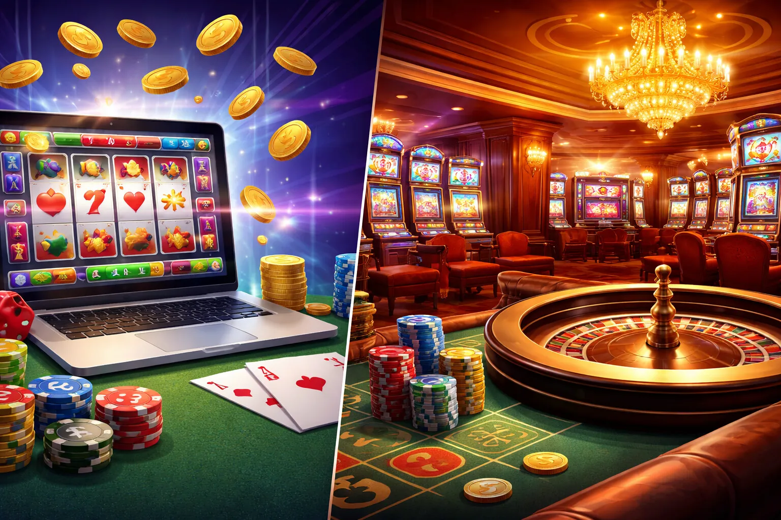 Online vs Land-Based Casinos 2026: Differences, Risks & Player Impact
